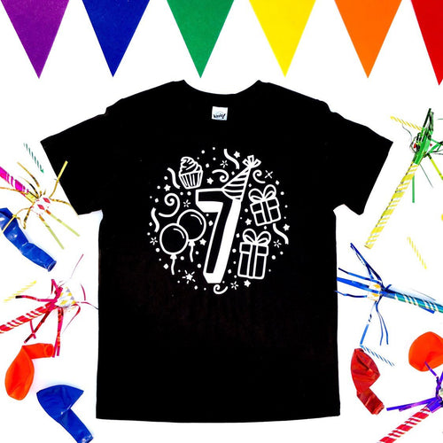 Seventh Birthday Shirt