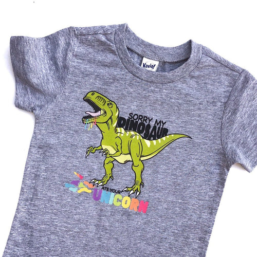My Dinosaur Ate Your Unicorn - Funny Dinosaur Shirt - Unicorn Shirt - Kids Dinosaur Shirt - Boy Dinosaur Shirt - Dinosaur Graphic Tee - Dino