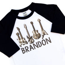 Guitar Shirt - Guitar Art - Rock Shirt - Guitar Shirt Kids - Guitar Shirt Toddler - Personalized Guitar Shirt - Personalized - Music Shirt