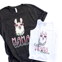 mama llama - llama matching shirts - llama mommy and me - llama dram shirt - little llama drama - llama tshirt - llama shirt - mama and me
