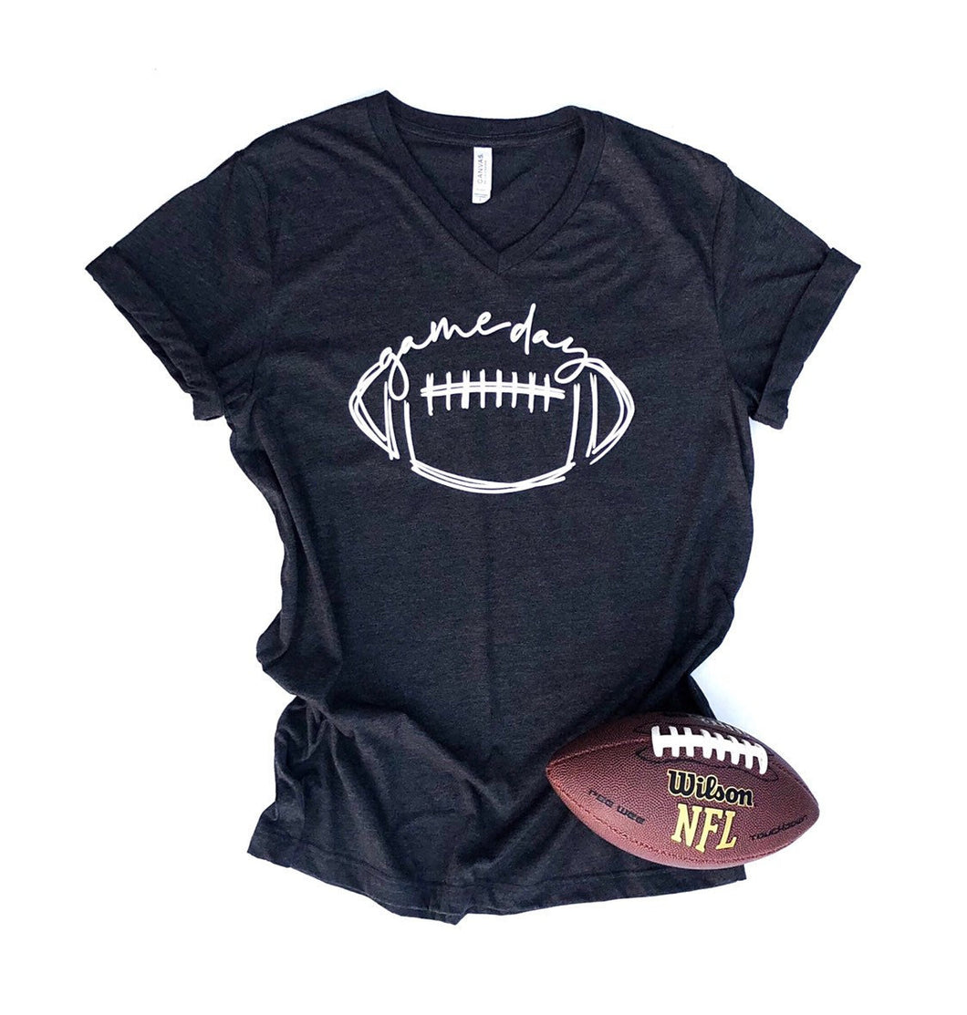 football shirt - football mom - football shirt for mom - football mom gift - game day - football sunday -womens football shirt - football