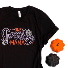 one spooky mama - mama spooky shirt - mama halloween shirt - halloween shirt for mom - mama halloween t-shirt - spooky mama - mom halloween