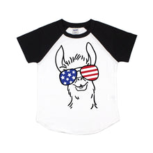 llama shirt - llama patriotic
