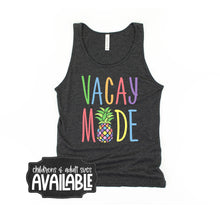 vacay mode - summer shirt - vacation shirt - shirt for vacation - pineapple shirt - summer vacation - family vacation - vacation mode