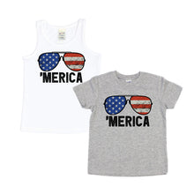 merica shirt - merica tank - distressed meria shirt - american sunglasses - merica sunglasses - flag sunglasses - star and stripes - tank