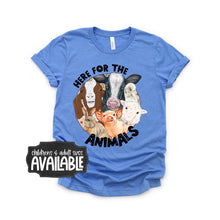 state fair shirt - fair tshirt - here for the animals - farm animal shirt - farmer shirt - carnival shirt - animal lover shirt - county fair