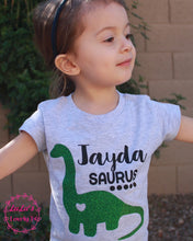Girl Dinosaur Shirt - LuLusLovelyTs