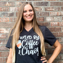 Fueled by coffee and chaos - coffee shirt